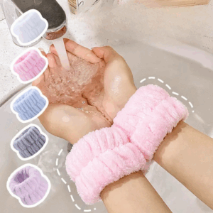 Opaski na nadgarstek do mycia twarzy